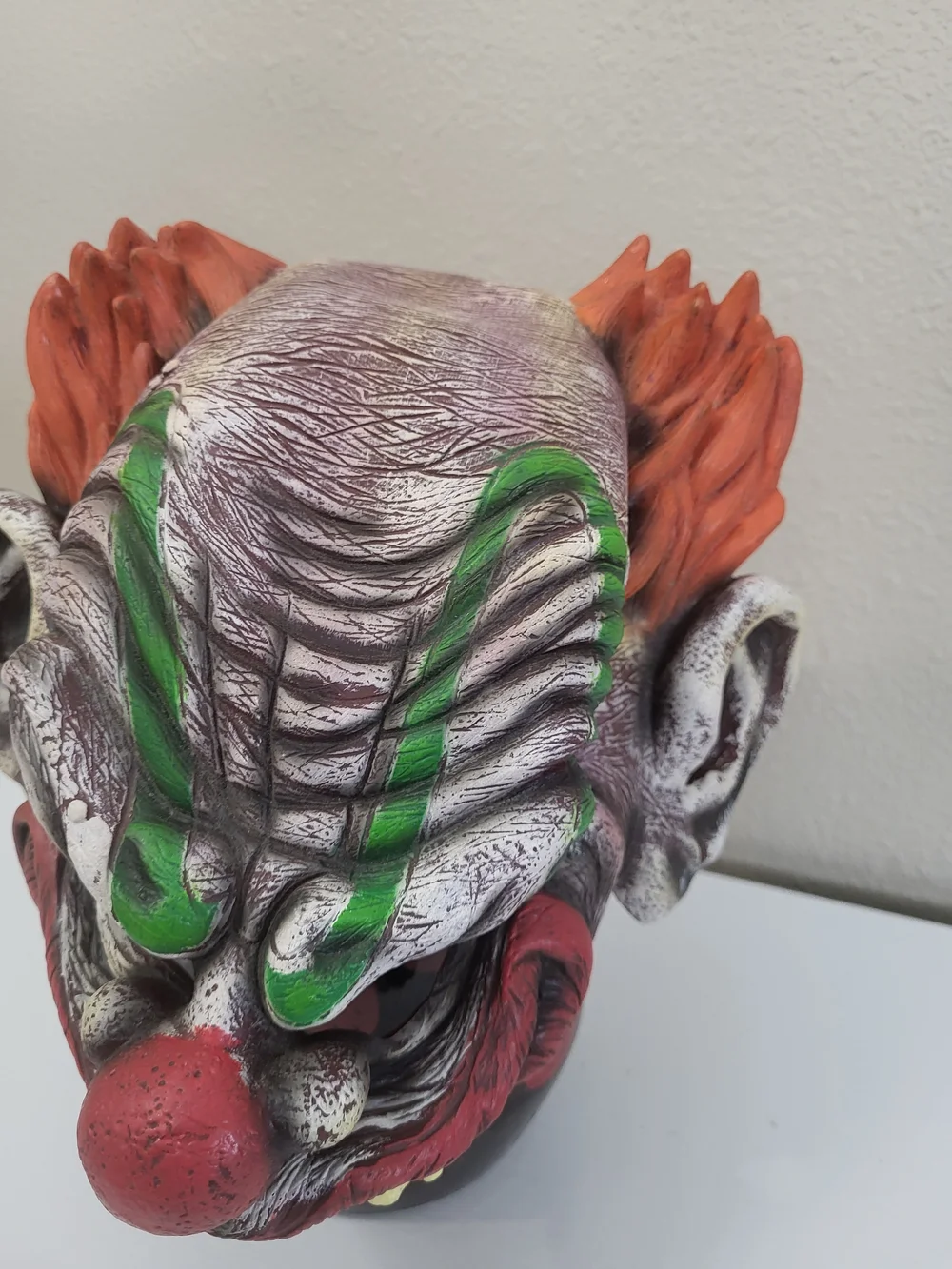 Halloween Costume Evil Scary Clown Mask 2001 Fright Asylum